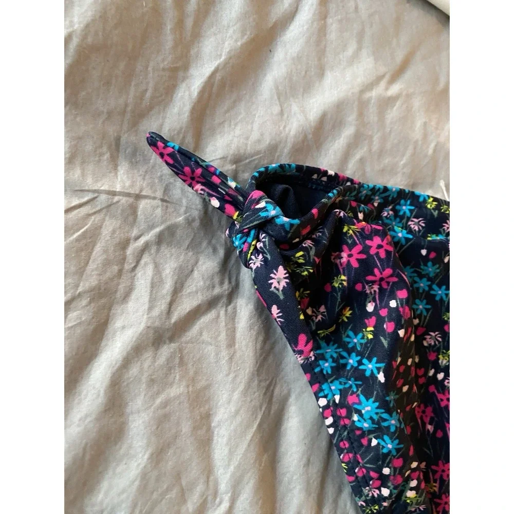 Gap Kids Girls Size Medium 8 Tankini 2 PC Swimsuit Stripes & Flowers NWT